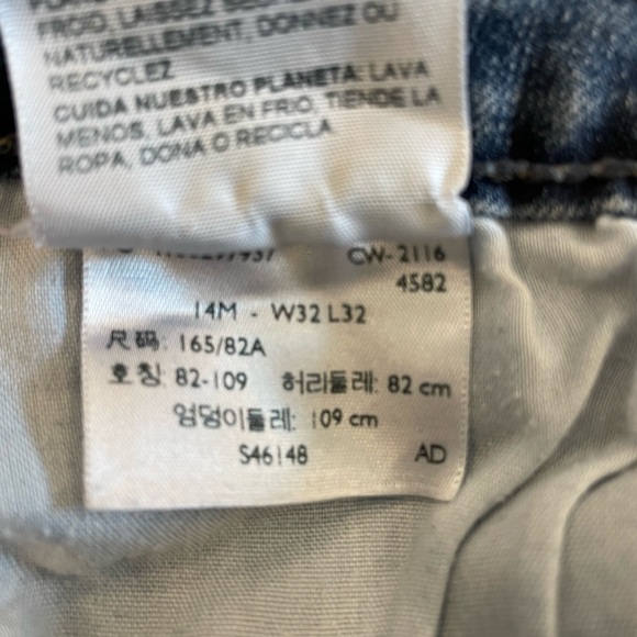 Levi’s Denizen Modern Skinny Size 14M - Picture 6 of 9